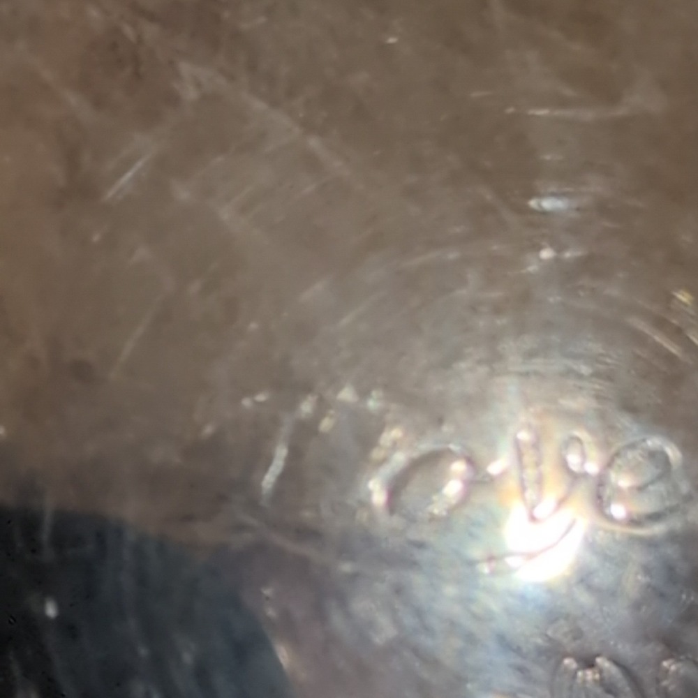 International Silver Company Lovelace 1427 Silverplate Pierced Candy Dish Bowl - Picture 9 of 9